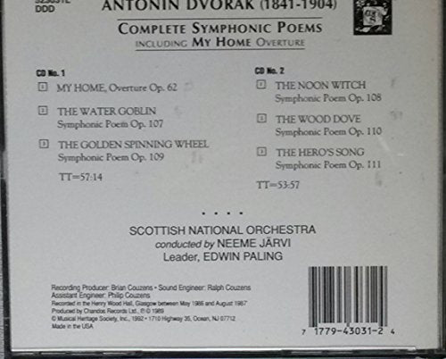 Dvorak: Complete Symphonic Poems