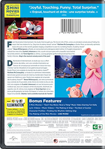 Sing - DVD (Used)