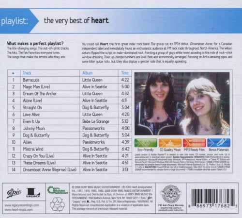 Playlist: The Very Best Of Heart