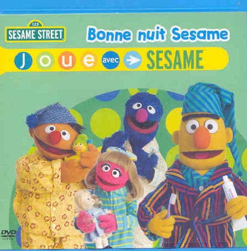 Joue avec Sesame: Bonne nuit Sesame (Bilingual) - DVD (Used)
