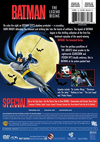 Batman: The Animated Series - The Legend Begins