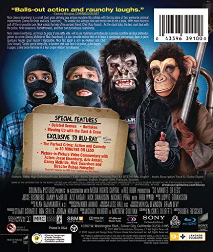 30 Minutes or Less - Blu-Ray (Used)