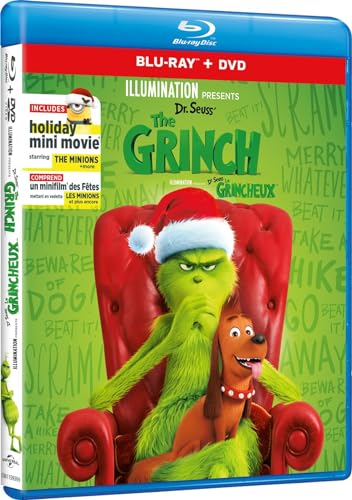 Illumination Presents: Dr. Seuss' The Grinch - Blu-ray/DVD (Used)