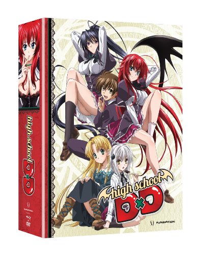 High School DxD - The Complete Series (Limited Edition) [Blu-ray + DVD]