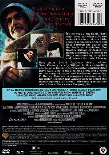 The Name of the Rose - DVD