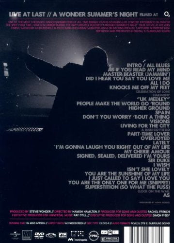 Stevie Wonder / Live at Last - DVD
