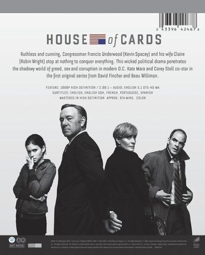 House of Cards: The Complete First Season - DVD (Used)