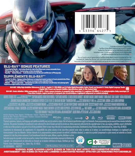 Captain America: Brave New World - Blu-Ray