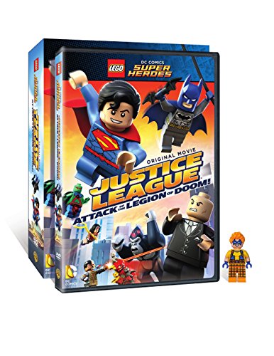 LEGO DC Super Heroes: Justice League: Attack of the Legion of Doom! w/ Figurine - DVD