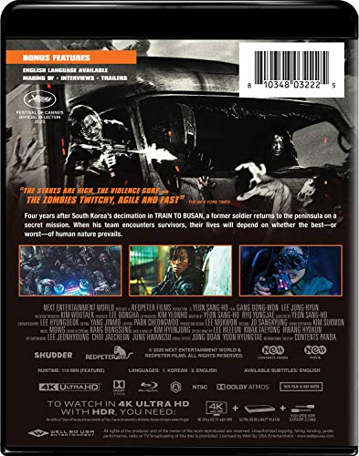 Dernier train pour Busan 2 : Peninsula - 4K/Blu-Ray