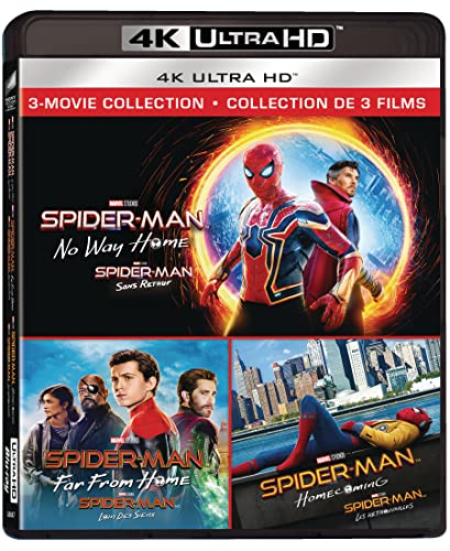 Spider-Man: 3-Movie Collection Tom Holland - 4K (Used)