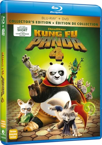 Kung Fu Panda 4: Collector's Edition - Blu-Ray/DVD