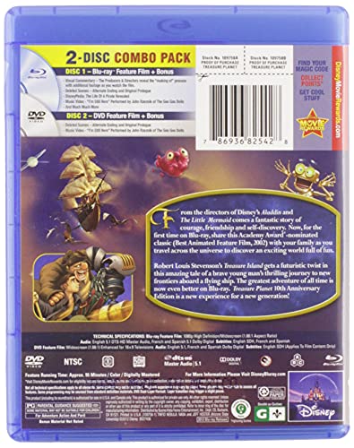Treasure Planet: 10th Anniversary Edition [Blu-ray + DVD]