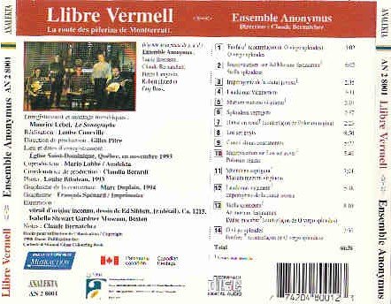 Llibre Vermell - La Route Des Pèlerins De Montserrat