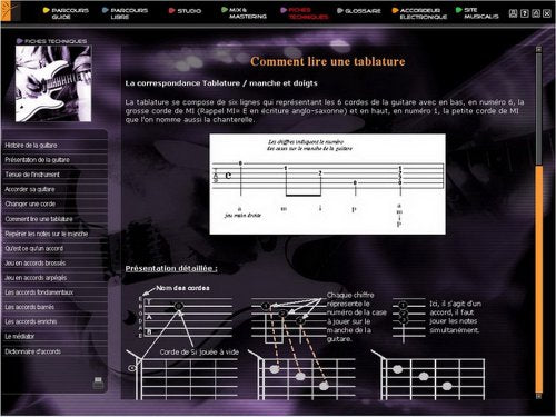 J'apprends la guitare électrique (vf - French software)
