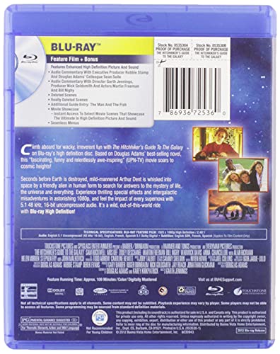 The Hitchhiker's Guide to the Galaxy [Blu-ray] (Bilingual)