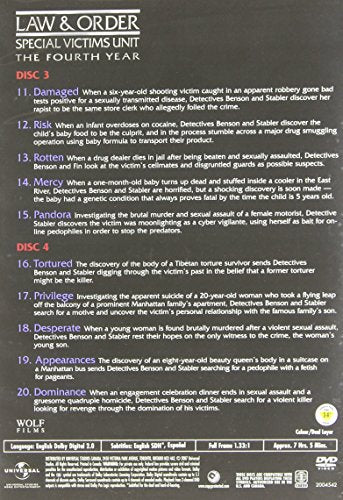 Law & Order: Special Victims Unit - The Complete Fourth Season