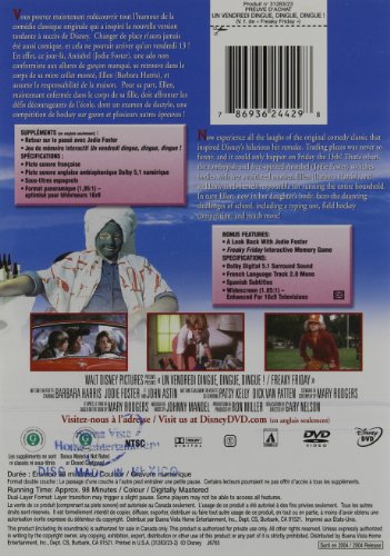 Freaky Friday (Quebec Version - French/English) - DVD (Used)
