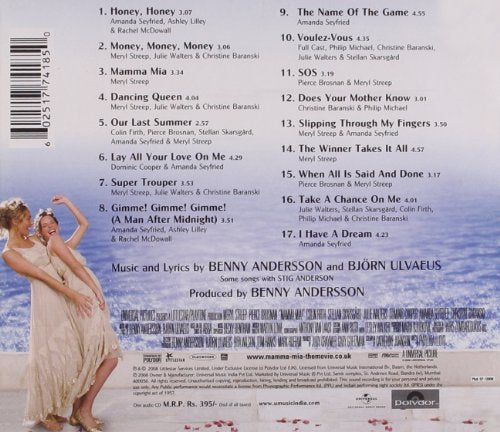 Soundtrack / Mamma Mia! - CD