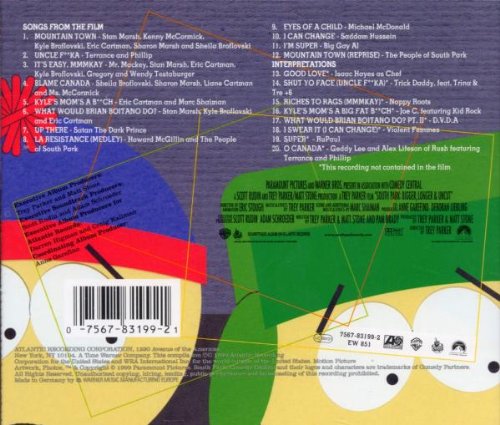 Soundtrack / South Park: Bigger, Longer & Uncut - CD (Used)