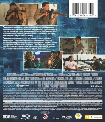 The Accountant 2 - Blu-Ray