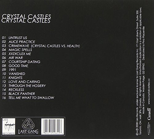 Crystal Castles / Crystal Castles - CD