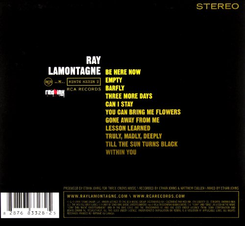 Ray Lamontagne / 'Till The Sun Turns Black - CD (Used)