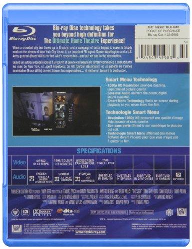 The Siege - Blu-Ray (Used)