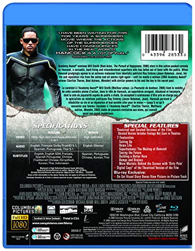 Hancock - Blu-Ray (Used)