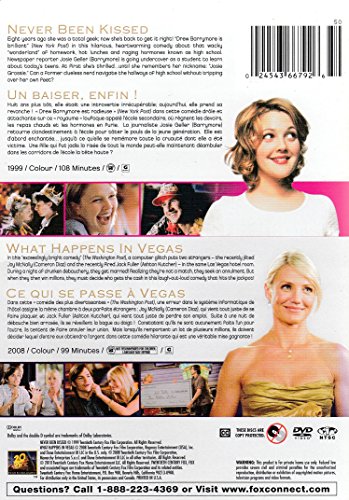 Never Been Kissed / What Happens in Vegas (Bilingual) - DVD (Used)