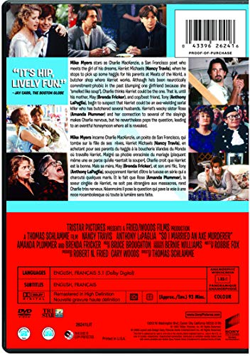 So I Married an Axe Murderer (Special Edition) - DVD