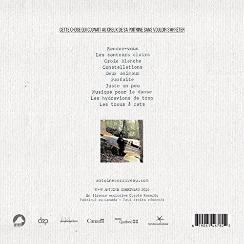Antoine Corriveau / Cette Chose Qui Cognait Au Creux De Sa Poitrine Sans Vouloir S'Arrêter -CD (Used)