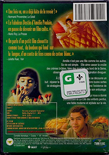 Le Fabuleux Destin d’Amélie Poulain - DVD