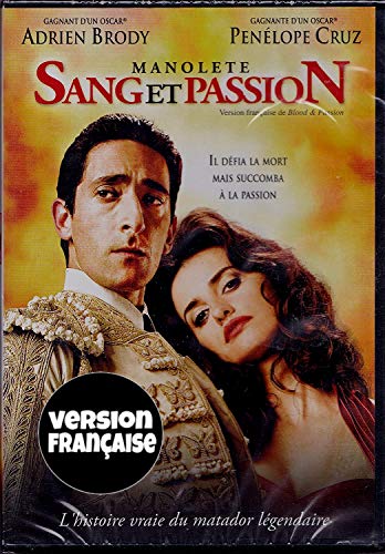 Manolete: Sang et Passion - Blood & Passion (English/French) 2010 (Widescreen) Régie au Québec (Cover French)