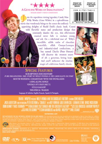 Willy Wonka & the Chocolate Factory (Widescreen Edition) - DVD (Used)