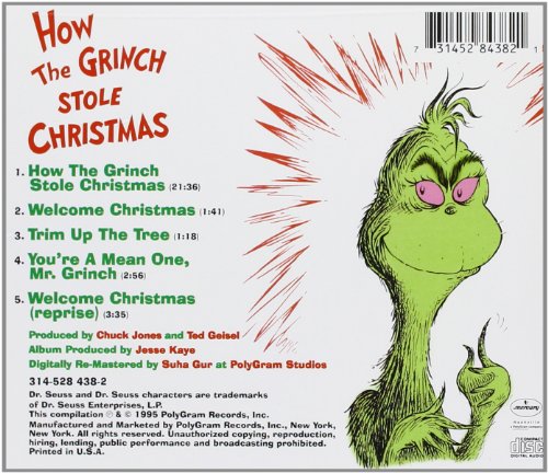 Soundtrack / How The Grinch Stole Xmas - CD (Used)