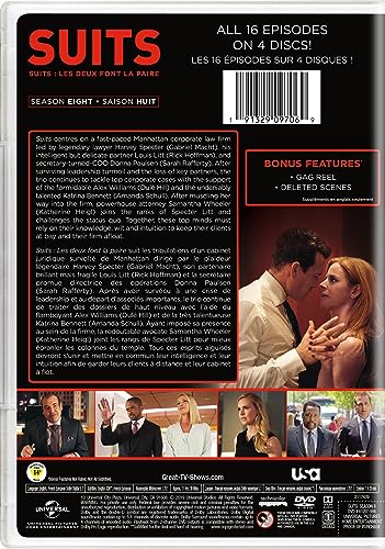 Suits: Season Eight - DVD