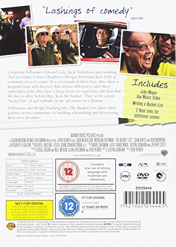 The Bucket List (PAL 2) - DVD (Used)