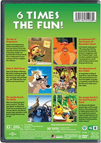 Animated Friends 6-Movie Collection