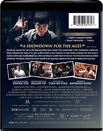 Ip Man 4: The Finale - 4K/Blu-Ray