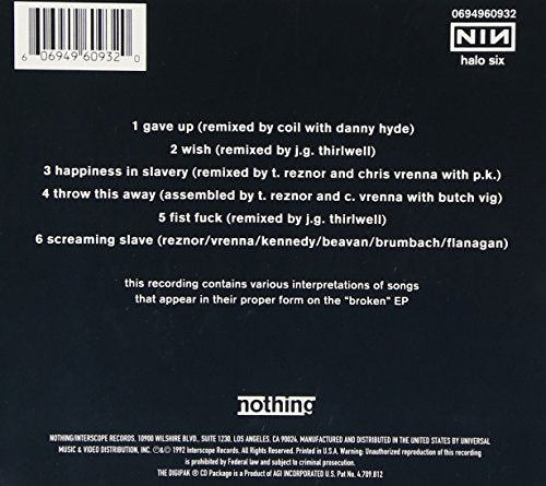 Nine Inch Nails / Fixed - CD (Used)