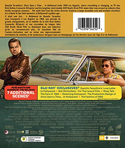Once Upon A Time In... Hollywood - Blu-Ray/DVD (Used)