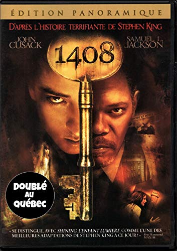 Stephen King's : 1408 (English/French) 2007 (Widescreen) Doublé au Québec (Cover Bilingue)