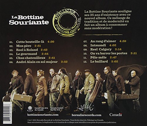 La Bottine Souriante / Appelation d'Origine Controlée - CD (used)