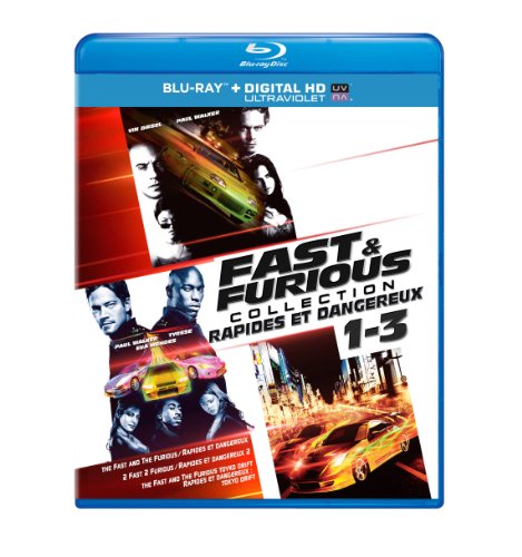 Fast & Furious Collection: 1-3 - Blu-Ray (Used)