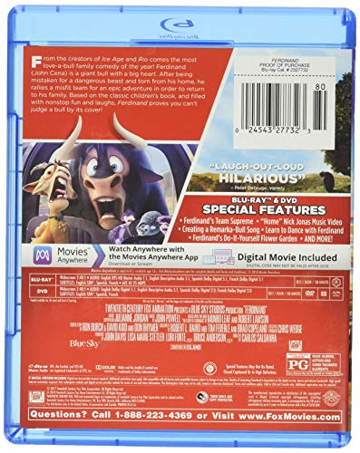 Ferdinand [Blu-ray] [Import]