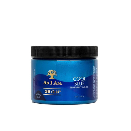AS I AM TEMPORARY CURL COLOR - COOL BLUE 6OZ
