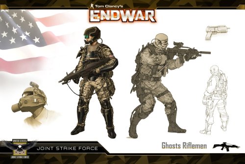 Tom Clancy's EndWar - Sony PSP (Jewel case)