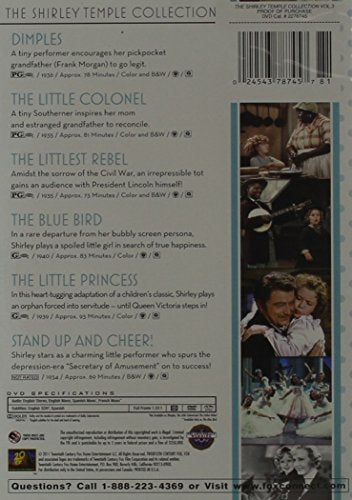 The Shirley Temple Collection: Volume 3 - DVD
