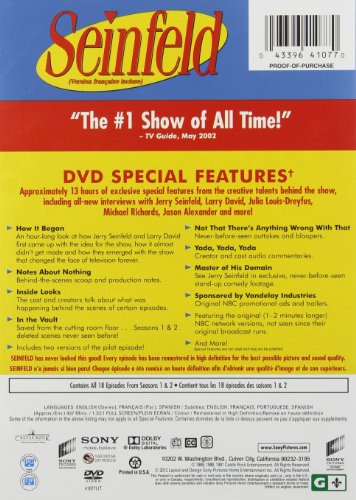 Seinfeld: The Complete First and Second Seasons - DVD (Used)